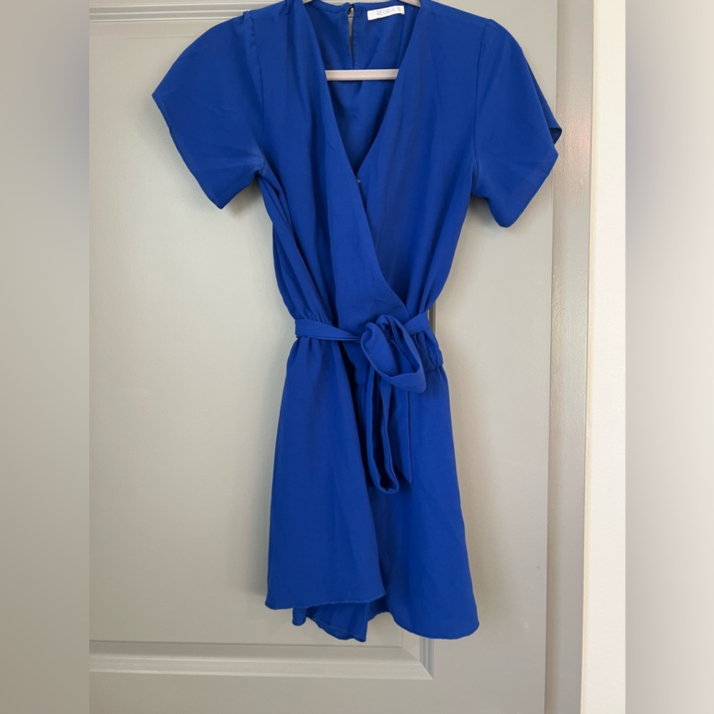 Cobalt blue romper